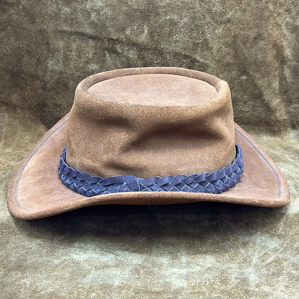 Vintage Suede Western Hat